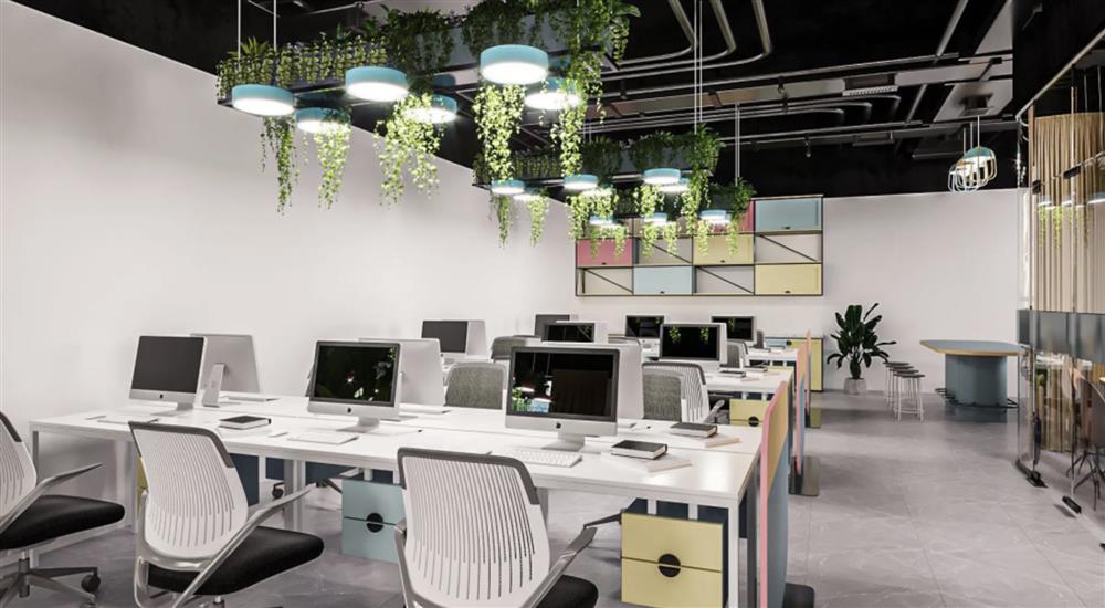 Thiết kế văn phòng không gian mở